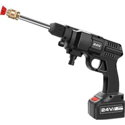 Rechargeable Lithium Battery High Pressure Water Spray Gun Car Washer Washing Machine Portable Car-wash-water-gun-set