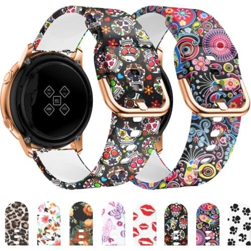 Strap for samsung galaxy active 2 40mm 44mm huawei watch gt 2 42mm amazfit gts 2 20mm watch band galaxy watch 3 41mm 42mm