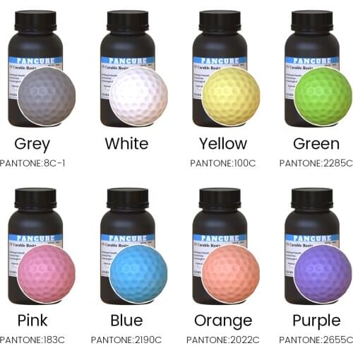 PANCURE 3D Printer Resin 405nm High Precision Fast Curing UV Photopolymer for LCD DLP SLA Printing