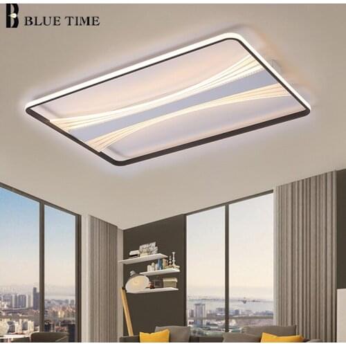 Rectangle LED Ceiling Lights for Living Room Dining Room Bedroom Kitchen Surface Mount Lighting Home Indoor Decor Ceiling Lamps