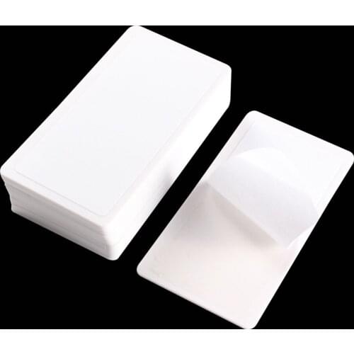 15pcs 12*6cm Beige Nail Art Soft Stamping Plate Holder