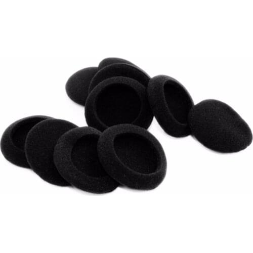 5 Pairs Replacement Foam Ear Pad Earpads Sponge Cushion Cover Repair Parts for FreeTalk 5091/ Labtec Axis 502 Headset Headphones