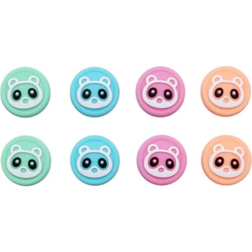 8PCS Silicone Analog Thumb Stick Grips Caps for Switch Lite Controller Sticks Cap Cover Drop Shipping