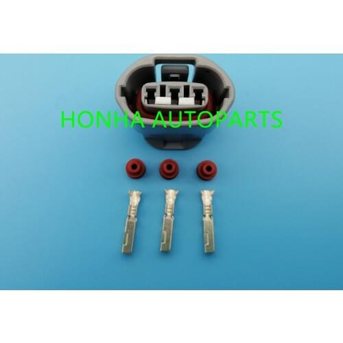 Free shipping 5 sets 3pin automotive connector ALTERNATOR LEAD REPAIR Fits oval Harness car connectors 6189-0443