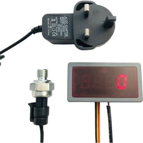 500kPa ISP208M Digital Pressure meter 5V DC with G1/4" Pressure sensor output 0.5-4.5V isentrol electronic