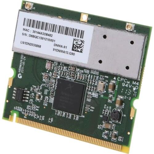 For Atheros AR9223 Mini PCI Notebook Wireless WIFI WLAN Network Card for Acer Toshiba Dell 300M 802.11 a/b/g/n