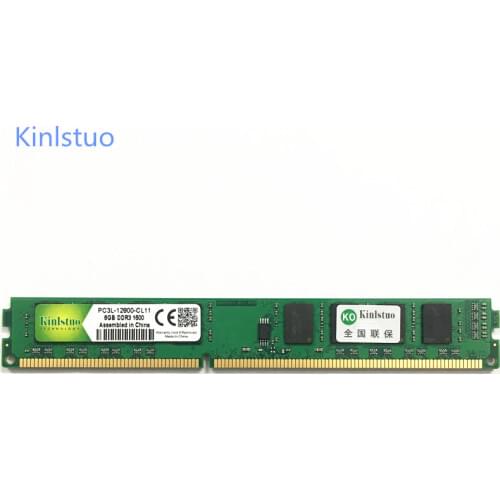 Kinlstuo DDR3 RAM DDR3L 8GB 1600MHz PC3L-12800 DIMM 240PIN desktop memory 1.35V low voltage