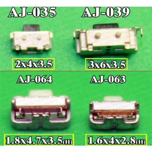 Power On/Off / Power Volume Switch Button 4mm 5mm for Samsung i9100 Sll T989 D710 i777 i717 I9300 I9305 S3 III Note Note 2 II
