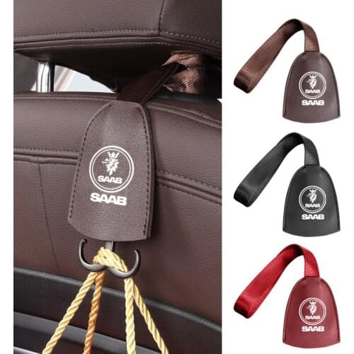 Metal Car Seat Back Hook Storage Groceries Bag Handbag For SAAB 9-4X 9-7X 9-3 9-5 9-2X 9-X 9000 900 600 99 97 Monster GT750