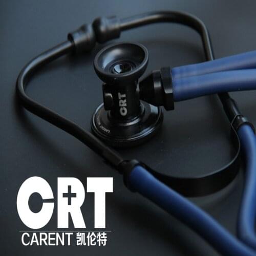 Carent Health Care Professional Medical Double Dual Head Stethoscope Colorful Functional for Diagnostic Medical Equipment Origin