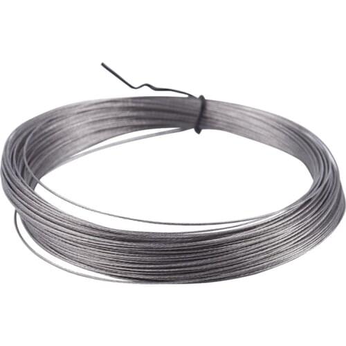 30M 304 Stainless Steel Wire Roll Single Bright Hard Wire Cable, 0.3Mm