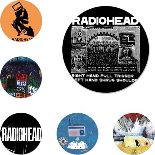 Radiohead Everything in Its Right Badge Brooch Pin Accessories For Clothes Backpack Decoration gift