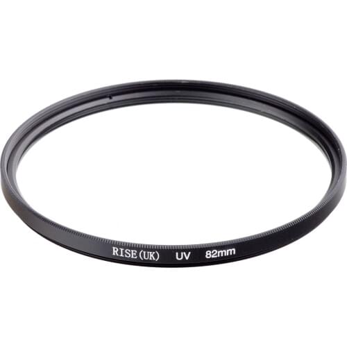 RISE(UK) 82mm UV Digital Filter Lens Protector for all 82 mm Canon Nikon DSLR SLR Camera