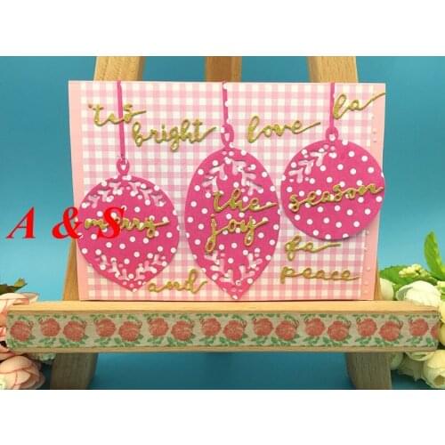 G176 Christmas METAL CUTTING DIES Card Lover gift Scrapbook card album wedding paper craft home decor embossing stencil punch