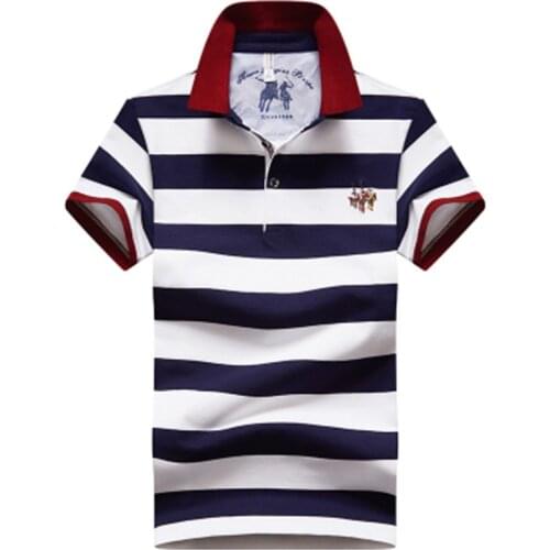 2020 new summer mens polo shirt fashion embroidery polo shirt business casual sports short sleeve Russian style mens top