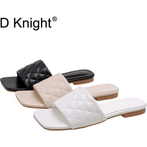 Summer Shoes Woman Slides Slippers Flats Beach Flip Flops Ladies Outdoor Beach Slippers High Quality Leisure Ladies Flats Slides
