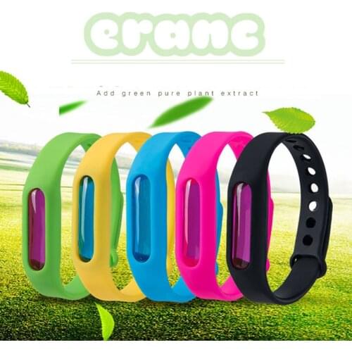 1pc New Bracelet+Anti Mosquito Capsule Pest Home Insect Bug Control Mosquito Repellent Wristband Kids Repellents Outdoor TSLM1