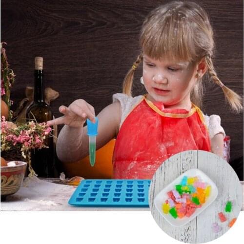 1Pc Cute Bear Sugar Silicone Mould Crystal Resin Epoxy Mold Jewelry Pendant Crafts