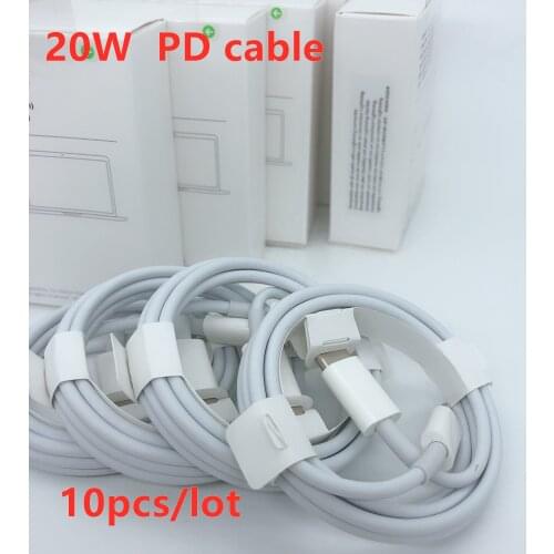 10pcs/lot 18W / 20W PD 3.0 Charging Cable USB C For Phone 12 11 Pro Max Data Cable Type C Quick Charge for USB-C Core