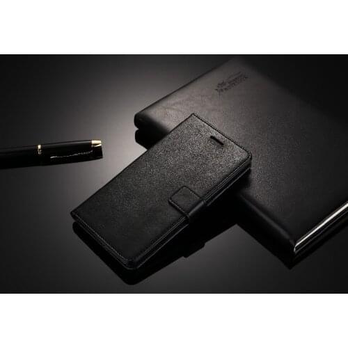 10pcs/lot free shipping Book Style Crazy Horse Lines Leather Wallet Case with Card Slots for Huawei Ascend P9 Lite /G9 Lite