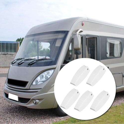 5pcs Door Catch Holder RV Auto Baggage Door Clip Compartment Catch Holders Latch Camper Trailer RV Exterior Accessories