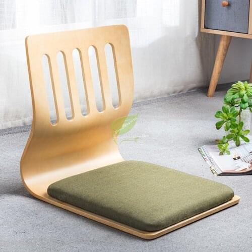 Bamboo Tatami Chair Bed Seat Dormitory Bedroom Lazy Chair Japan And South Korea Chair besid Window