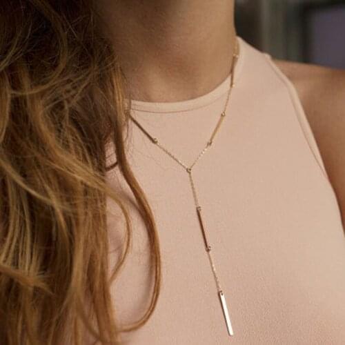 European and American fashion jewelry major suit Simple long ornamentation maxi colar necklace acessorios para mulher trinket