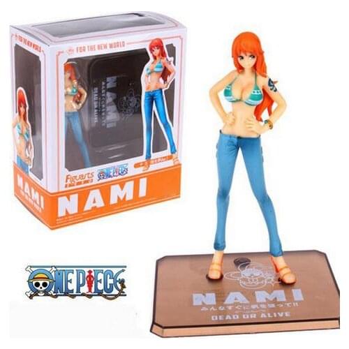 Japanese Anime Cartoon Two Years Later One Piece Nami Action Figures PVC Tos Doll Model Collection