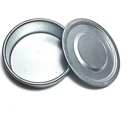 Lid And Bottom For Test Sieve Dia 10 cm Galvanized Cover And Container For Laboratory Sampling Inspection Pharmacopeia Sieve