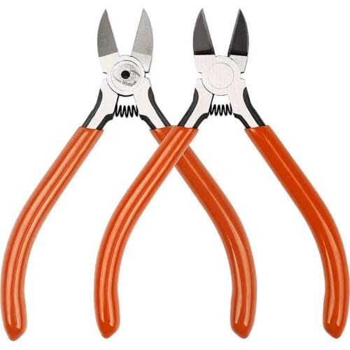 2pcs/ lot) Stainless Steel Diagonal Pliers Nipper Durable Cable Side Cutter Plier Cable Scissors Shear Handy Wire Cutting Tool