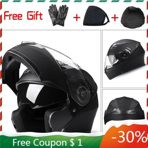 Off-road Half Helmet Motorcycle Casco DOT Moto Motocross Professional Full Face motorbike ATV Downhill Racing Dirt Bike For Men