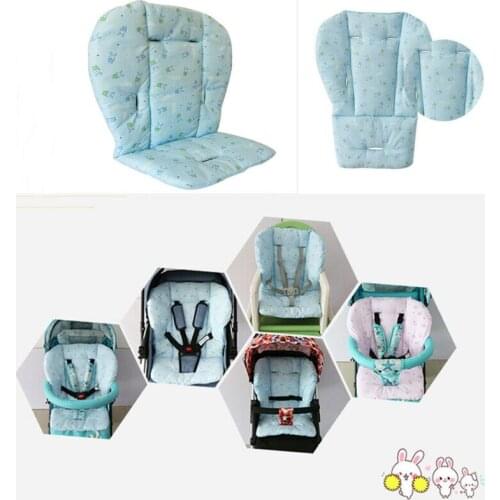 Pudcoco New Arrival Winter Baby Stroller Cushion Portable Baby Seat Warm Cartoon Rabbit Pattern Liner Mat