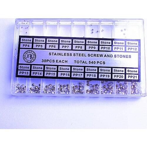 Wholesale 540PCS/ set High quality watch parts - stones , crystals , watch repair part -71508