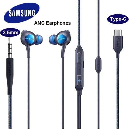 Samsung Earphones AKG ANC Headset In-ear 3.5mm / Type c with Mic Wired headphones for Galaxy S21 S20 note10 S10 S9 S8 S7 A51 A71