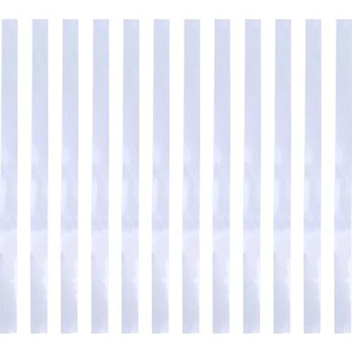 12pcs Reflective Tape Strips For Digital Photo Tachometers Speedometer Reflective Stickers Papers (Silver)