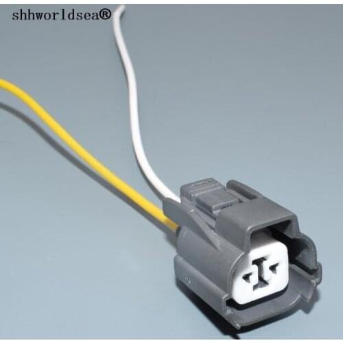 Worldgolden 2.0mm female 2p waterproof cable horn wire connector 6189-0129