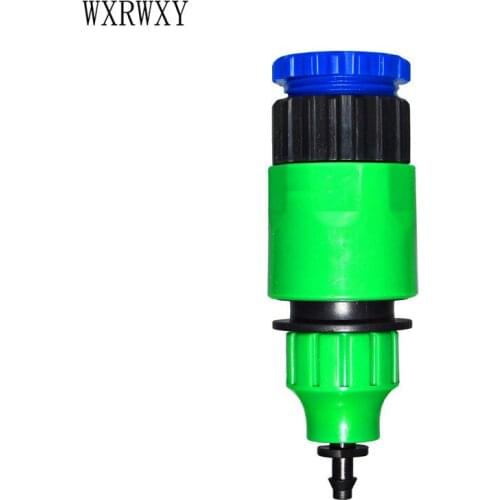 Wxrwxy Garden connector 1/2 female hose irrigation 1/4" hose connector 3/4 female drip irrigation 1/4"straight barb 2pcs