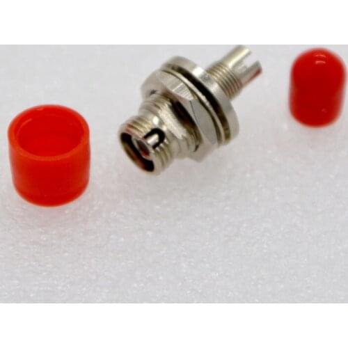 1PCS NEW Hot Sell Fiber Optical Connector DIN-FC Round Flange Coupler Optical Fiber Adapter Special Wholesale Free Shipping