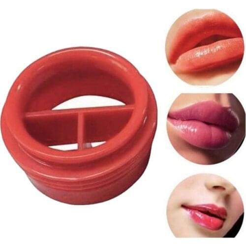 1PC Tomato Sexy Full lip plumper Enhancer lips plumper tool device Or Super Suction Family Body Cupping Cups Massage silicone