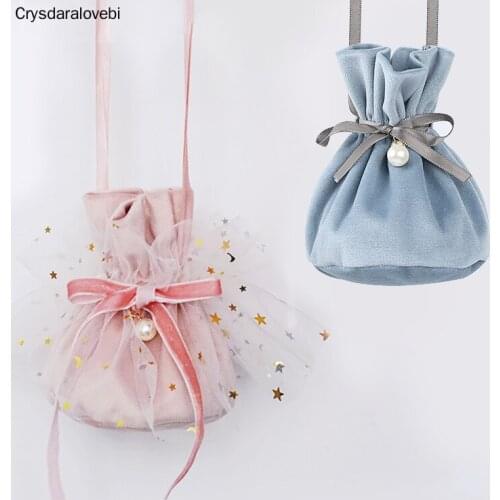 10pcs Flannel Gift Bags with Drawstring for Wedding Packaging Favor Baby Shower Candy bags Party gifts for guests Cotton bag