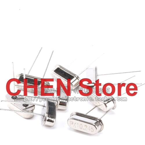 10pcs Crystal 10.245MHz 49S type passive crystal 10.245M