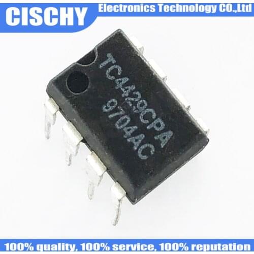 10PCS TC4420CPA TC4421CPA TC4422CPA TC4424CPA TC4427CPA TC4428CPA TC4429CPA TC4420 TC4421 TC4422 TC4424 TC4427 TC4428 TC4429 DIP