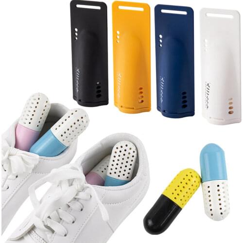 2Pcs Shoes Closets Smell Remover Steriliser Odor Germs Capsule Household Moisture Absorbers Eliminate Sweat Odor Absorber