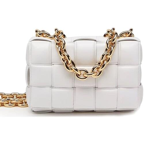 2020 Chain Designer Genuine Leather Crossbody Bags For Women Fashion Shoulder Messenger Bags Female Luxury Handbags