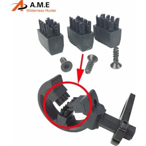 3pcs Replacement Arrow Rest Brush Compound Bow Hostage Replacement Brushes Upgraded Brushes for Archery Hunting and Shooting