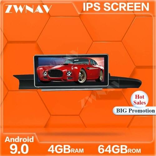 10.25" 4+64GB Android 9.0 screen Car Multimedia Player For AUDI A5 2012 2013 2014-2016 car GPS Navi Audio Radio stereo head unit