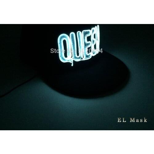 New Fashion Fluorescence Baseball Light Up Cap Women Men Snapback LED Flashing Caps Luminous Sport Hip Hop Cap Hat Drop Shipping