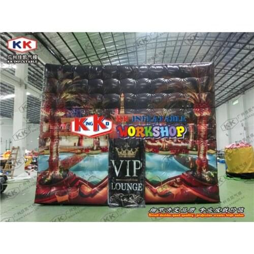 Large Camping Inflatable Black Tent For Party Commercial Outdoor Large Inflatable Event Tents For Sale