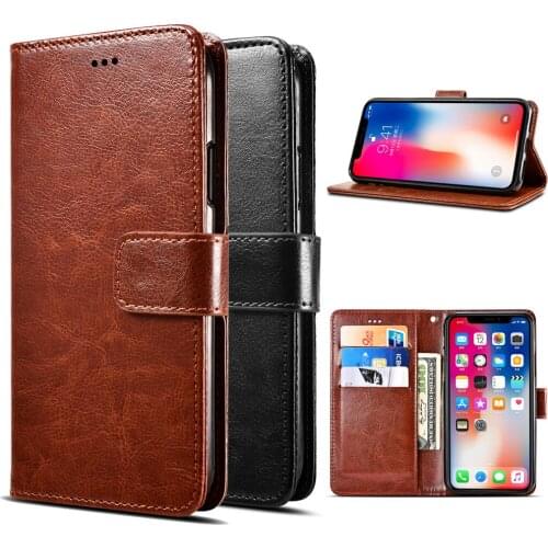 For Samsung Galaxy A6+ Flip Phone Case For SM-A605F SM-A605G Galaxy A6+ 2018 Galaxy A6 Plus 2018 Cover PU Leather Phone Case