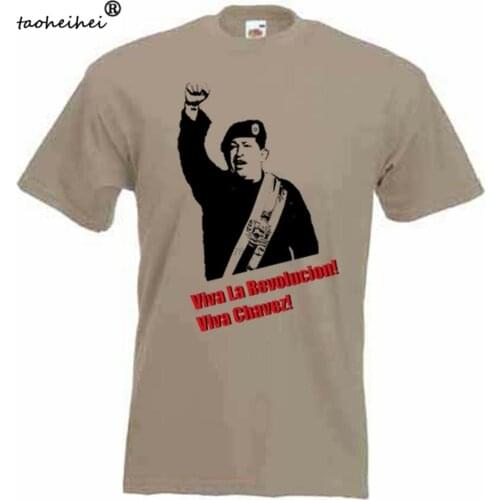 Hugo Chavez T-Shirt Che Guevara Political Socialism Socialist Colour Choice